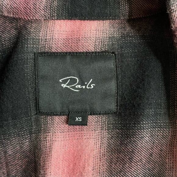 Rails Tierra Plaid Button Down Shirt size XS - Picture 9 of 13